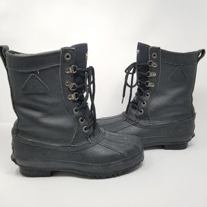 ROCKY Black Leather Thinsulate Winter Boots